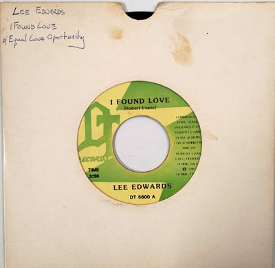 Lot 39 - LEE EDWARDS - I FOUND LOVE C/W EQUAL LOVE OPPORTUNITY