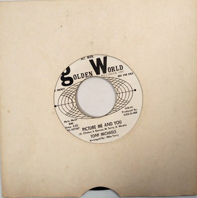 Lot 40 - TONY MICHAELS - I LOVE THE LIFE I LIVE C/W PICTURE ME AND YOU