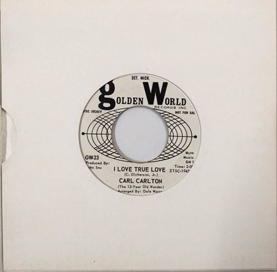 Lot 50 - CARL CARLTON - NOTHIN' NO SWEETER THAN LOVE C/W I LOVE TRUE LOVE