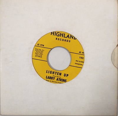 Lot 52 - LARRY ATKINS - LIGHTEN UP C/W AIN'T THAT ENOUGH