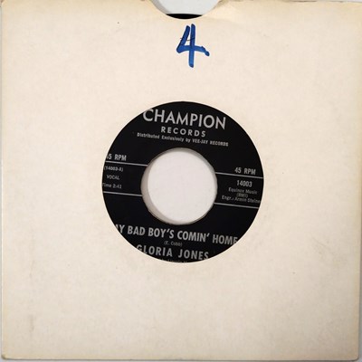 Lot 55 - GLORIA JONES - TAINTED LOVE C/W MY BAD BOY'S COMIN' HOME