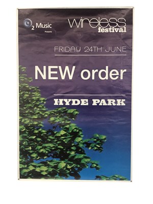 Lot 112 - NEW ORDER PROMO & GIG POSTERS COLLECTION