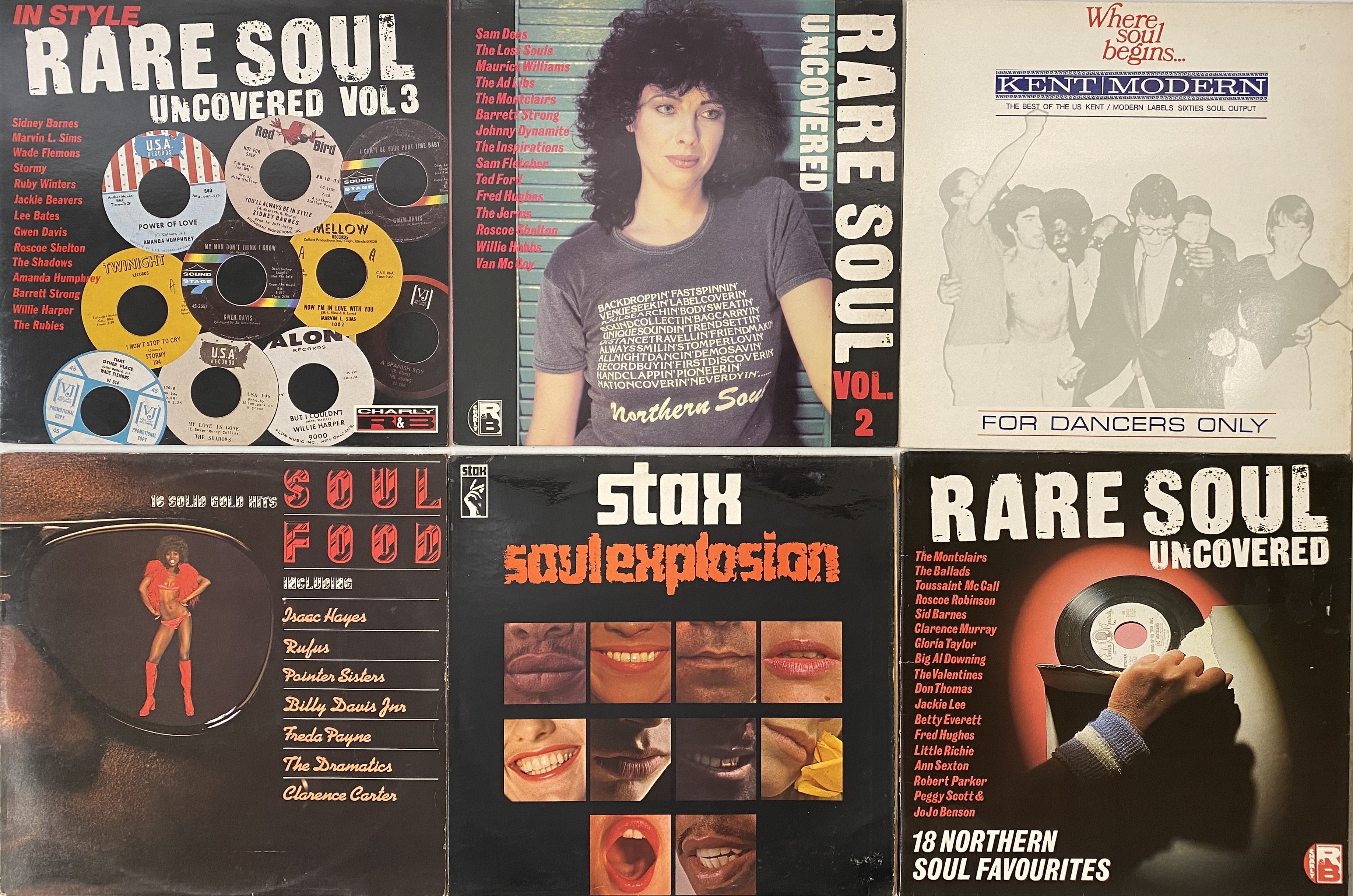 Lot 278 - SOUL COMPILATION LP COLLECTION