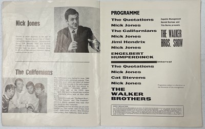 Lot 502 - JIMI HENDRIX - 1967 CONCERT PROGRAMME.