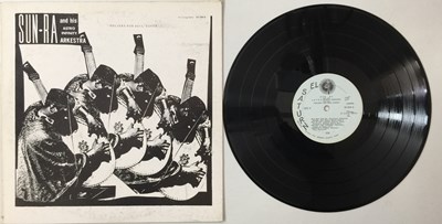 Lot 71 - SUN RA AND HIS ASTRO INFINITY ARKESTRA - HOLIDAY FOR SOUL DANCE LP (US ORIGINAL - SATURN RESEARCH - SR-508)