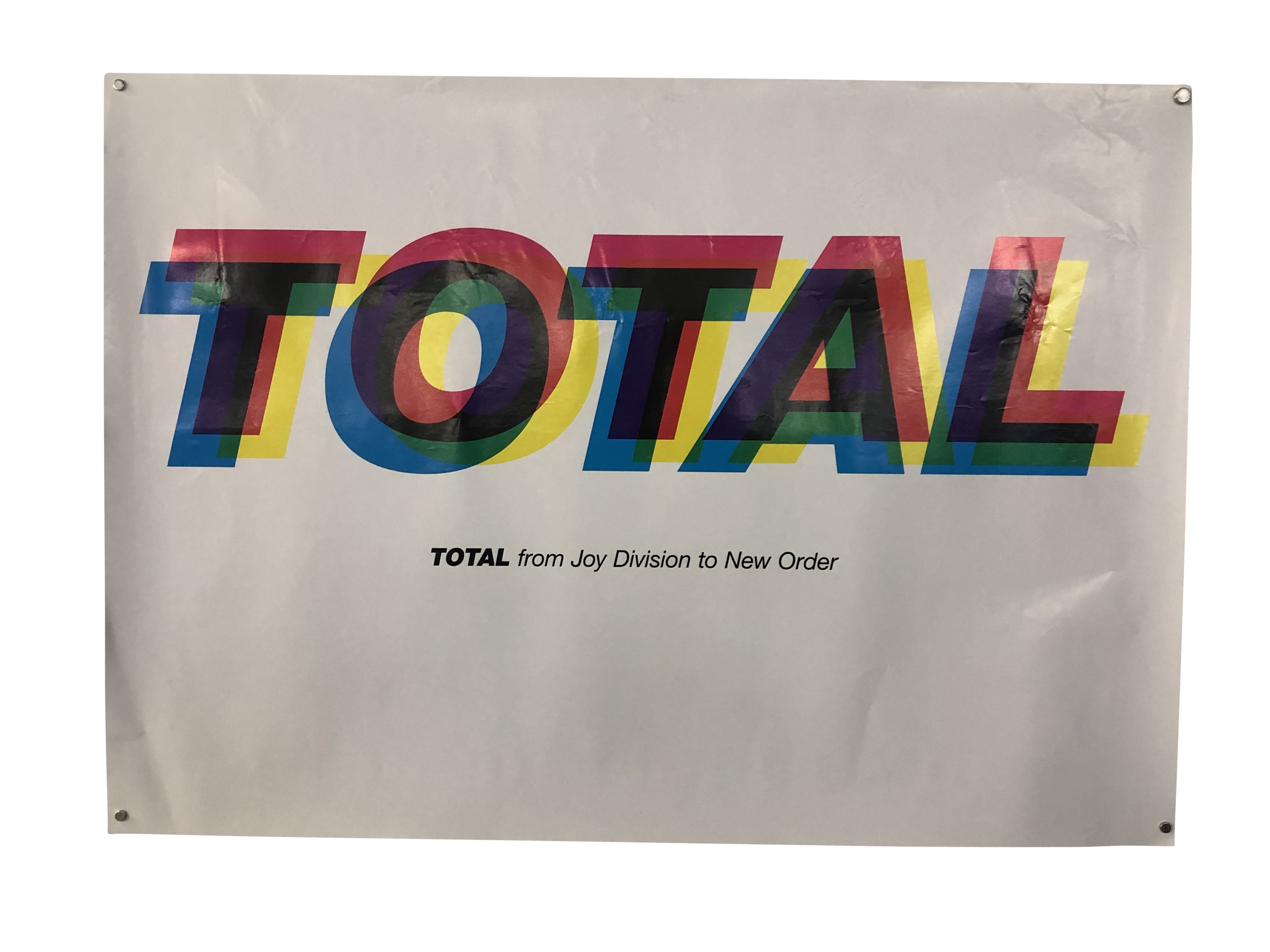 Lot 121 - NEW ORDER ASSORTED POSTERS x4