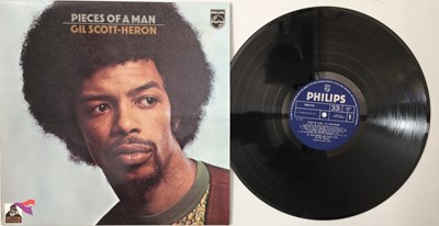 Lot 336 - GIL SCOTT-HERON - PIECES OF A MAN LP (6369415 - UK ORIGINAL PRESSING)