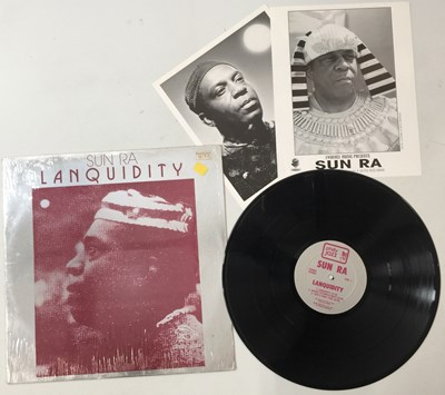 Lot 84 - SUN RA - LANQUIDITY LP (US ORIGINAL W/ PROMO PHOTOGRAPHS - PHILLY JAZZ - PJ666)