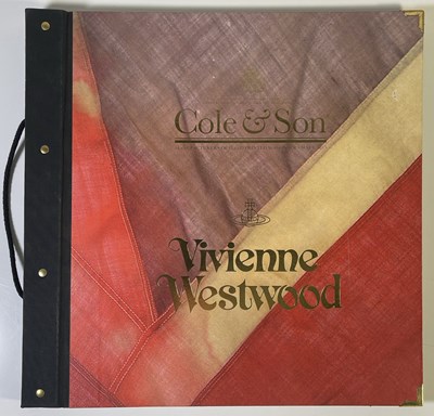 Lot 577 - PUNK INTEREST - VIVIENNE WESTWOOD COLE & SON WALLPAPER SAMPLE BOOK.