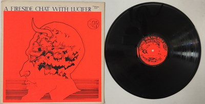 Lot 93 - SUN RA - A FIRESIDE CHAT WITH LUCIFER LP (US ORIGINAL - SATURN RESEARCH - B1984SG-9)