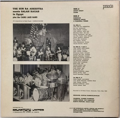 Lot 96 - SUN RA MEETS SALAH RAGAB - IN EGYPT LP (GREEK ORIGINAL - PRAXIS - CM 106)
