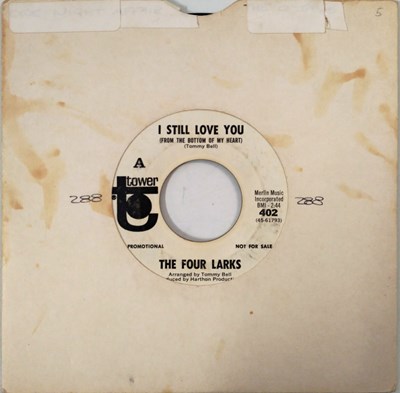 Lot 147 - THE FOUR LARKS - I STILL LOVE YOU C/W GROOVIN' AT THE GO-GO