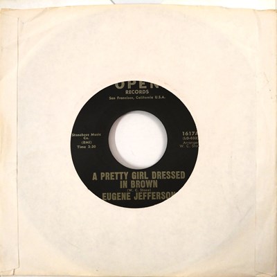 Lot 148 - EUGENE JEFFERSON - A PRETTY GIRL DRESSED IN BROWN C/W HIGH PRESSURE BLUES