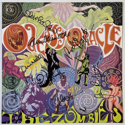 Lot 285 - THE ZOMBIES - MULTI SIGNED COPY OF ODESSEY AND ORACLE INC PAUL WELLER