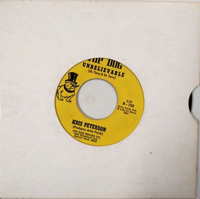 Lot 161 - KRIS PETERSON - JUST AS MUCH C/W UNBELIEVABLE