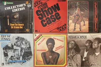 Lot 243 - REGGAE COMPS - LPs