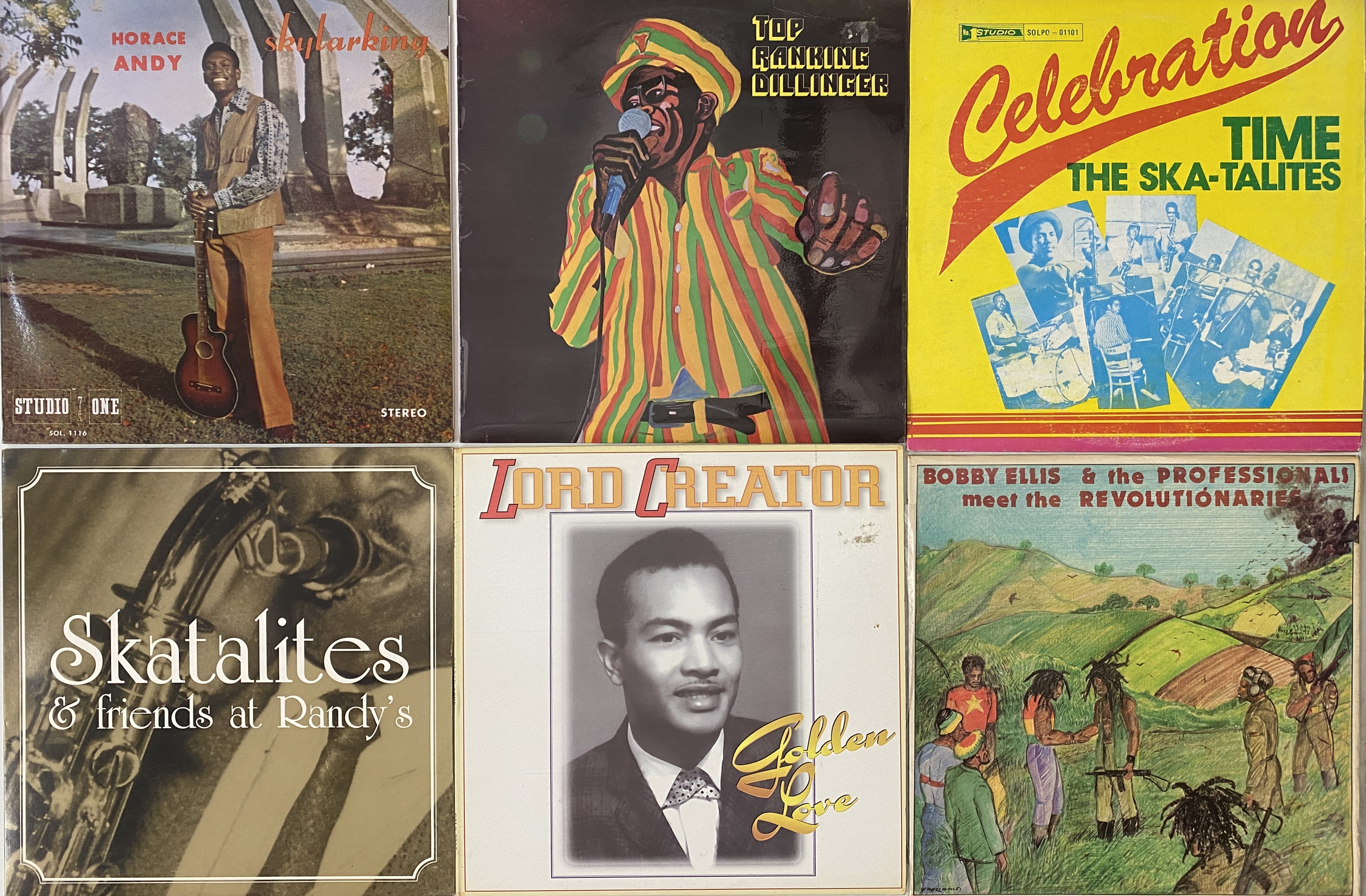 Lot 244 - REGGAE - LPs