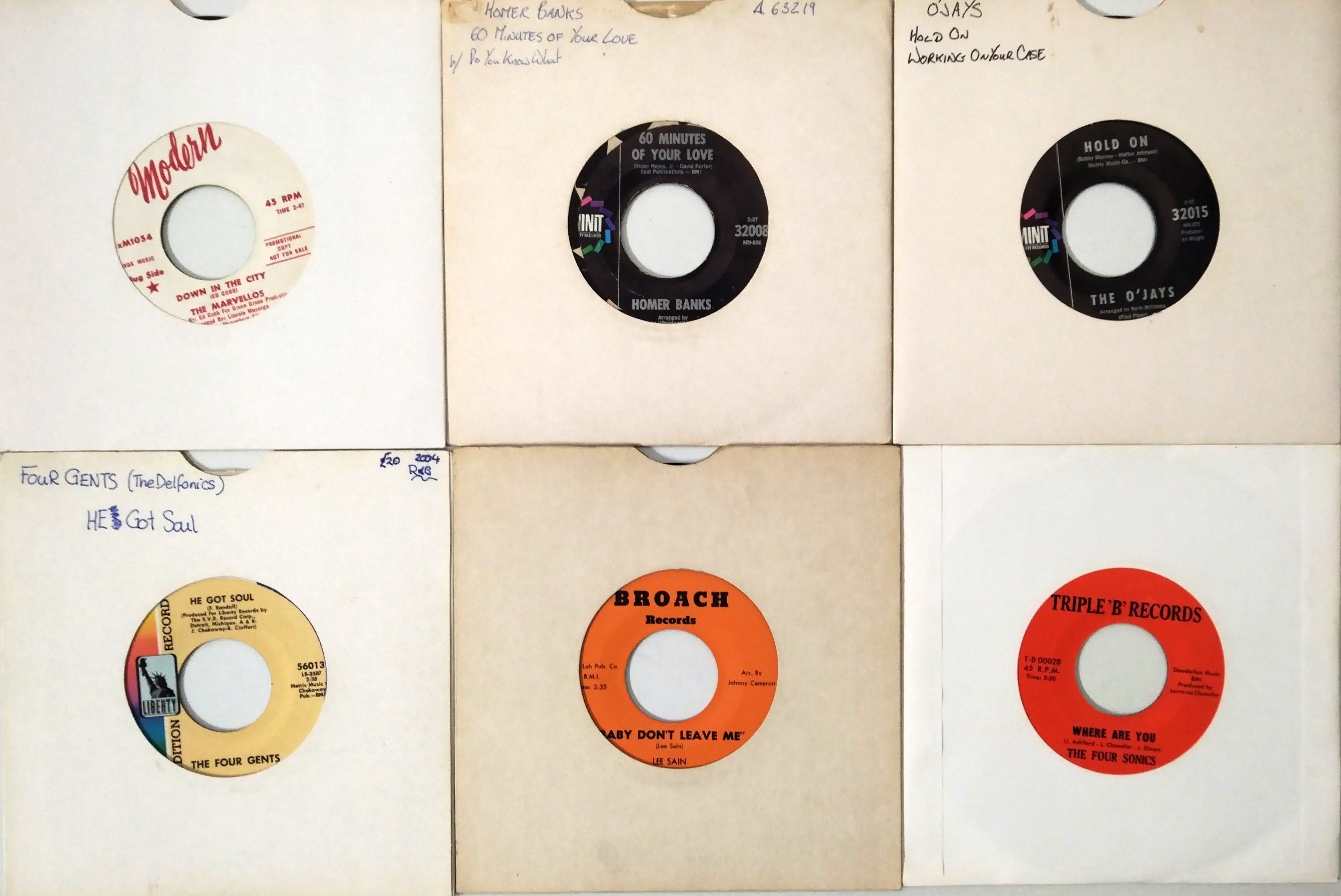 Lot 180 - 18 US PRESSING SINGLES - SOUL