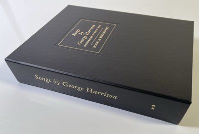 Lot 241 - GENESIS PUBLICATIONS - GEORGE HARRISON - SONGS - SIGNED.