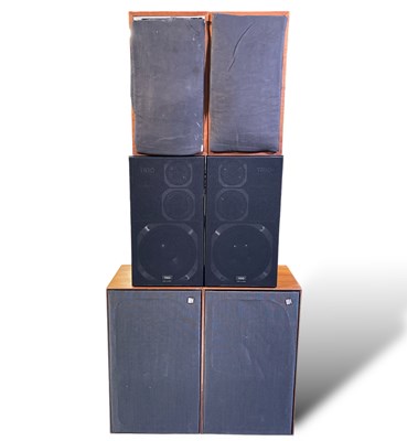 Lot 2 - THREE PAIRS OF SPEAKERS (KEF, MISSON, TRIO).