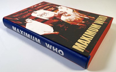 Lot 96 - GENESIS PUBLICATIONS - THE WHO - MAXIMUM WHO - ROGER DALTREY SIGNED.