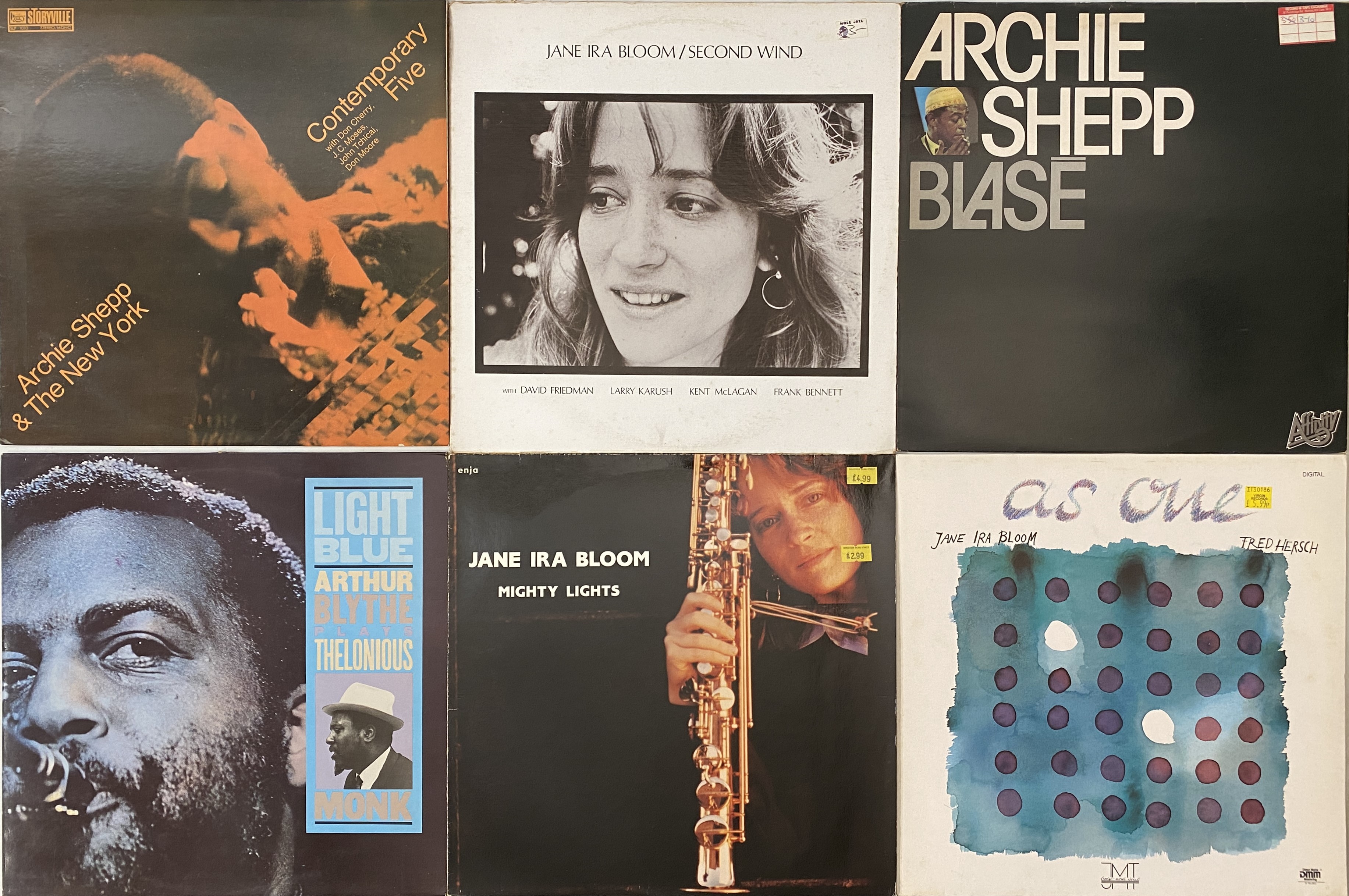 Lot 103 - JAZZ - LP COLLECTION (AVANT/ FREE/