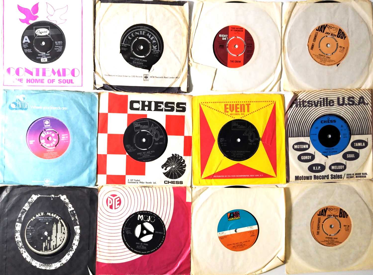 Lot 406 - 55 ORIGINAL 60'S UK SOUL SINGLES (ORIGINALS)