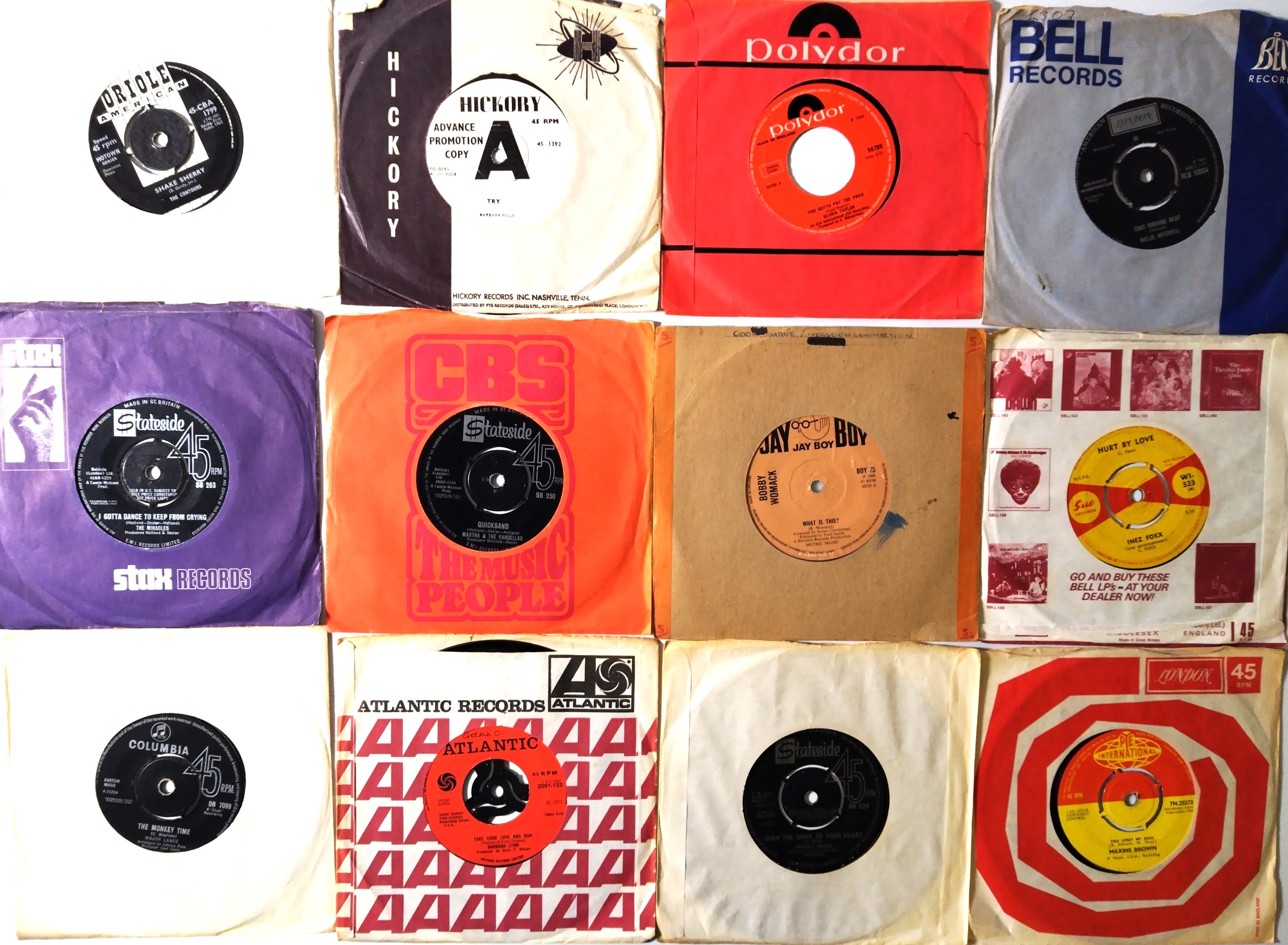 Lot 412 - 19 ORIGINAL 70'S UK SOUL SINGLES (ORIGINALS)