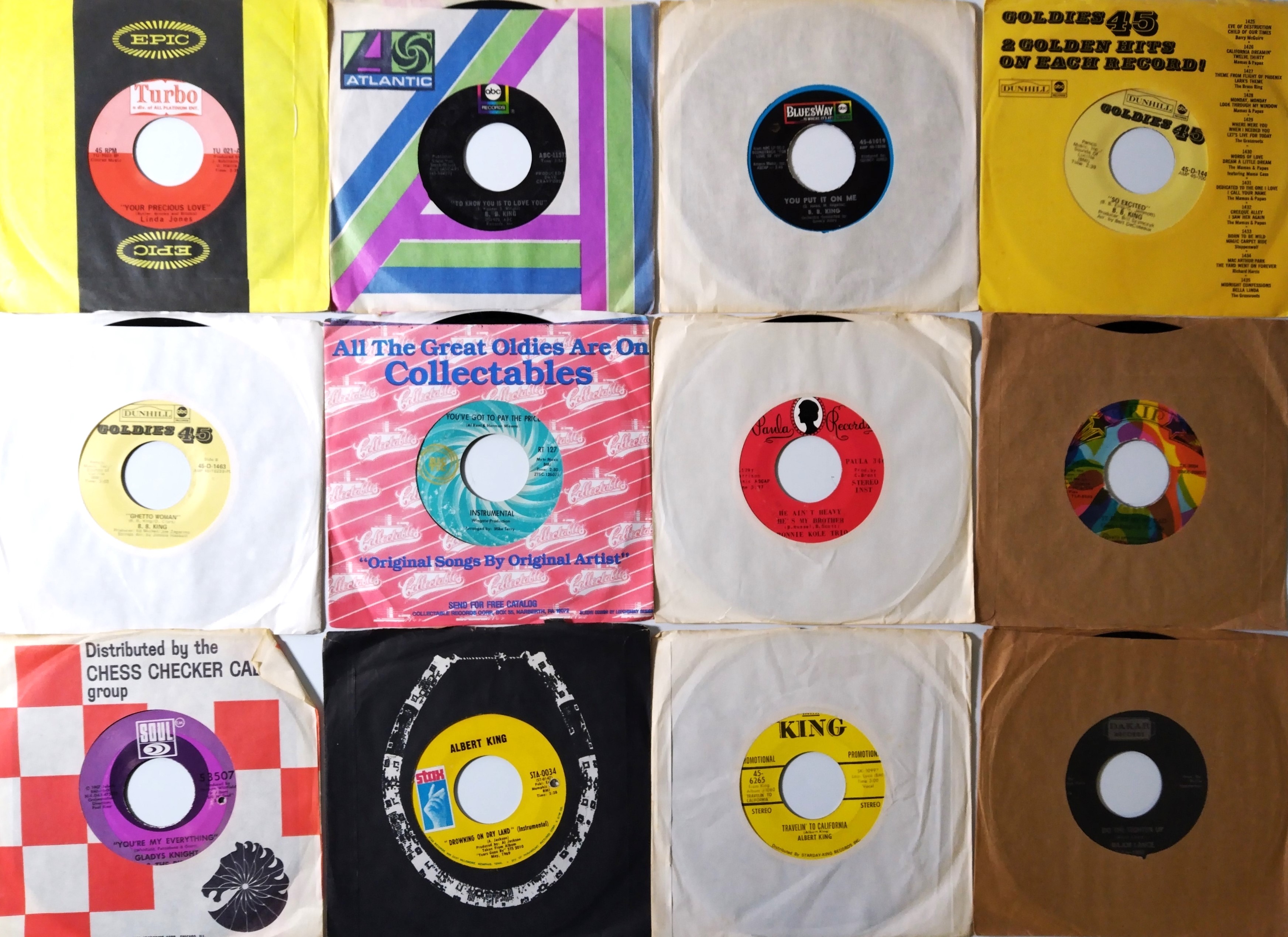 Lot 417 - 112 US ORIGINAL 60'S SINGLES (SOUL)