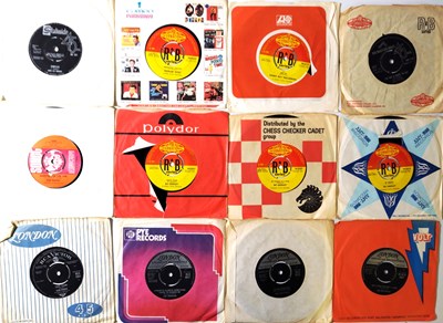 Lot 418 - 30 60's UK ORIGINAL DOO WOP, RnR, BLUES AND SOUL SINGLES