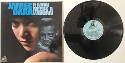 Lot 482 - JAMES CARR - A MAN NEEDS A WOMAN LP (UK ORIGINAL - BELL RECORDS - MBLL 113)