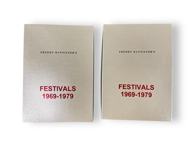 Lot 70 - FREDDY BANNISTER - FESTIVALS BOXSET.