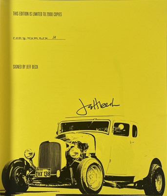 Lot 114 - GENESIS PUBLICATIONS - JEFF BECK - BECK01 - DELUXE EDITION.