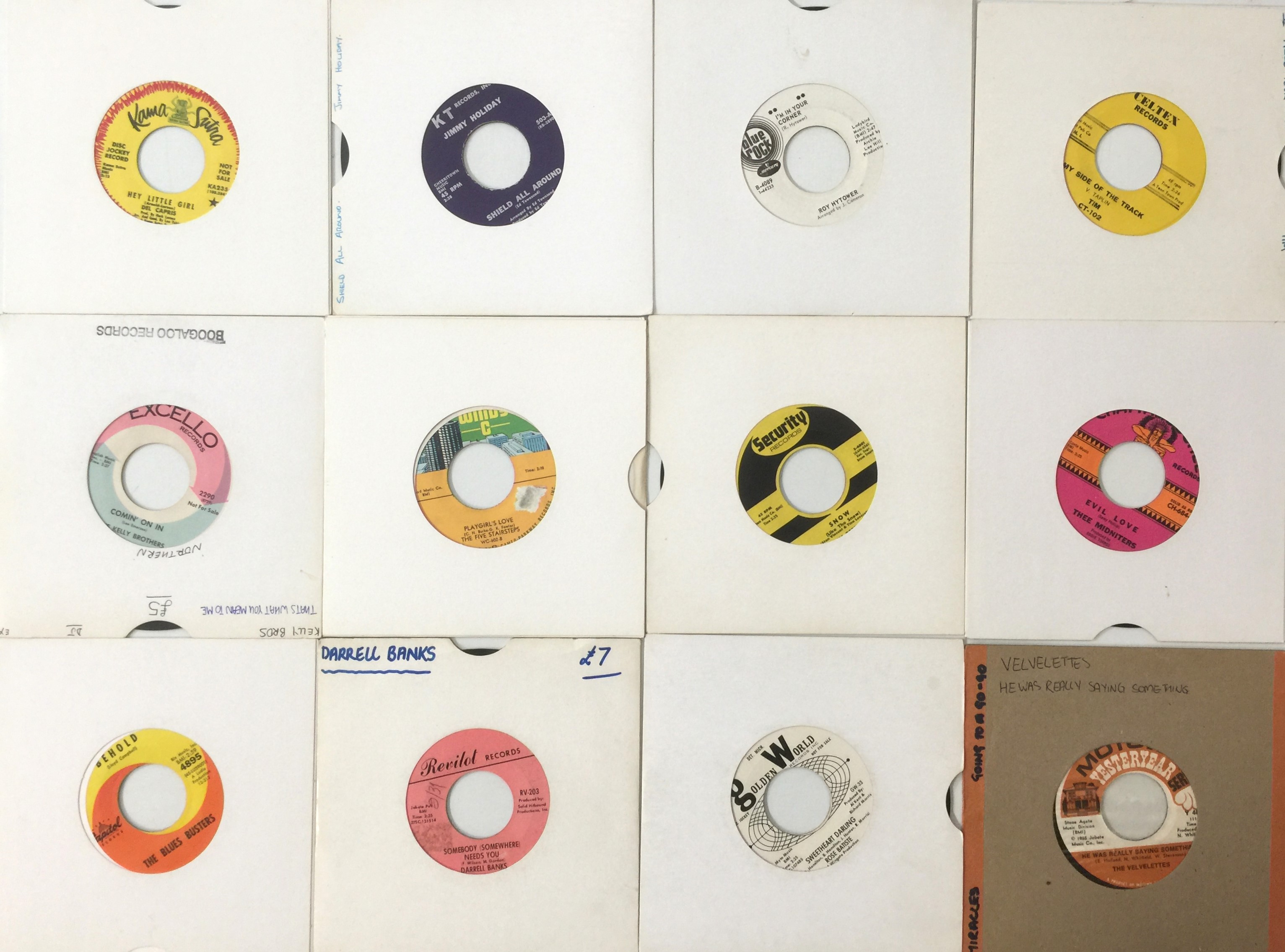 Lot 426 - 121 US 60S ORIGINAL SINGLES (SOUL) INCLUDING