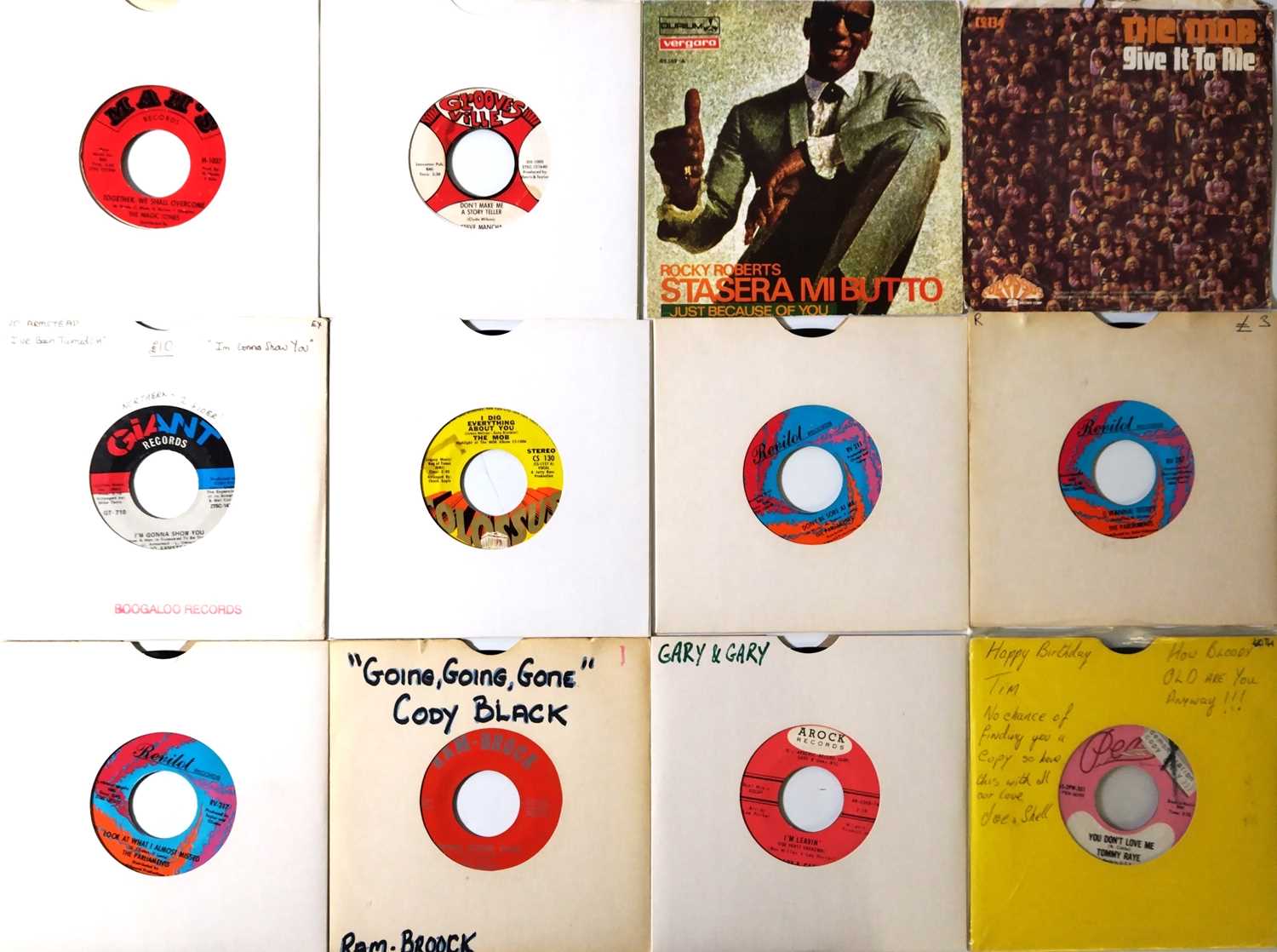 Lot 427 - 120 US ORIGINAL 60'S SOUL SINGLES