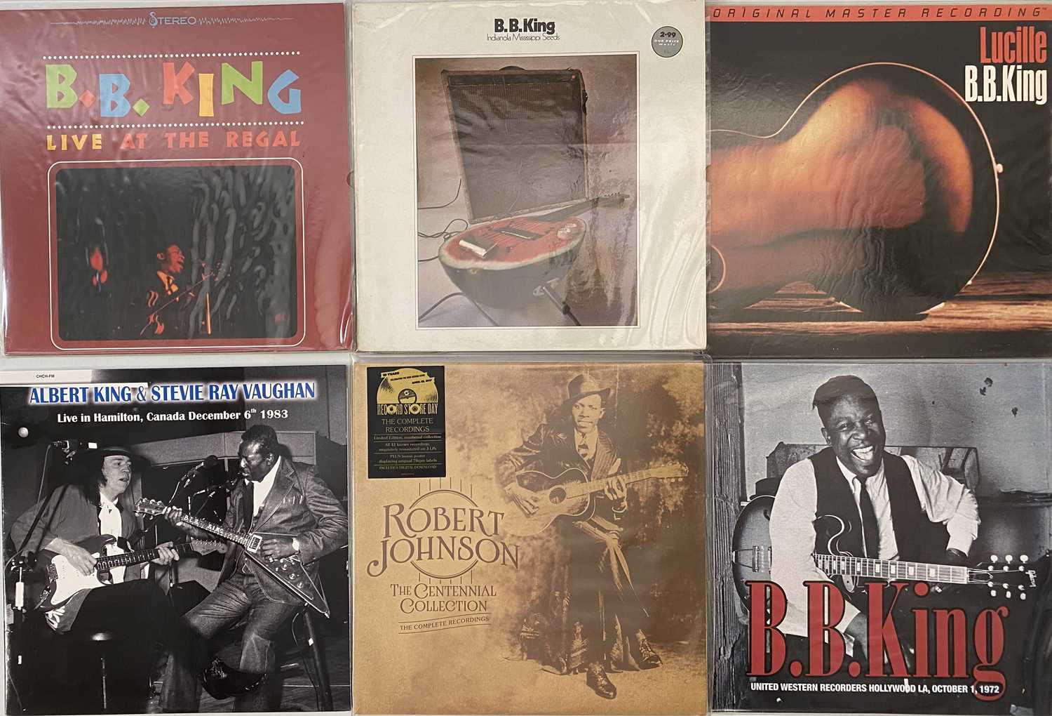 Lot 500 - BLUES/ R&B - LP COLLECTION