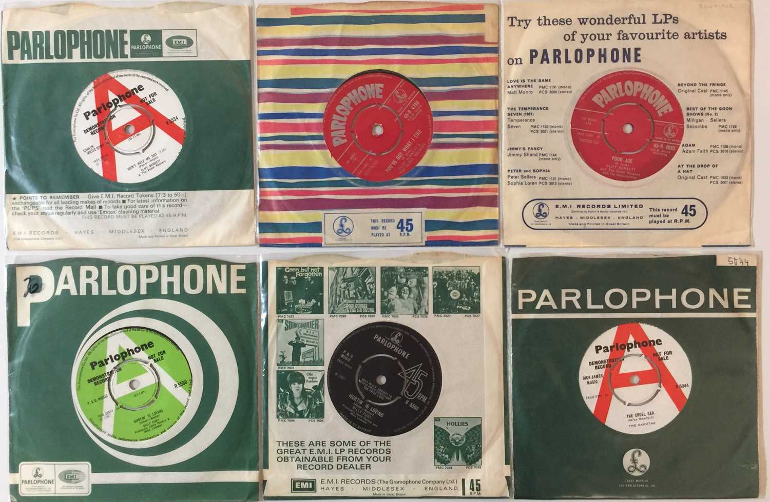 Lot 192 - PARLOPHONE 7'' COLLECTION - 60s POP/BEAT/ROCK