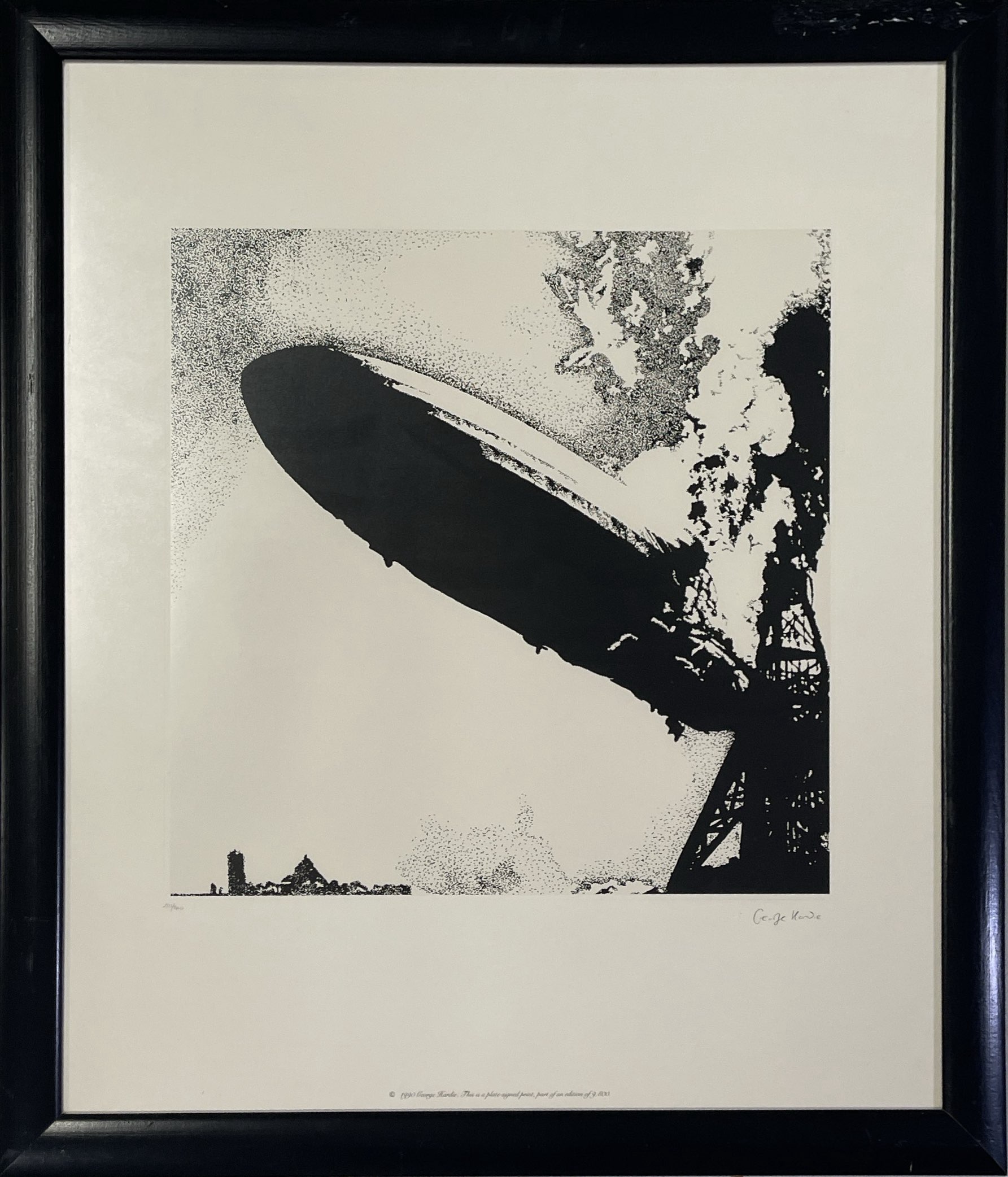 Lot 269 - POSTER PRINTS - LED ZEPPELIN / RADIOHEAD.