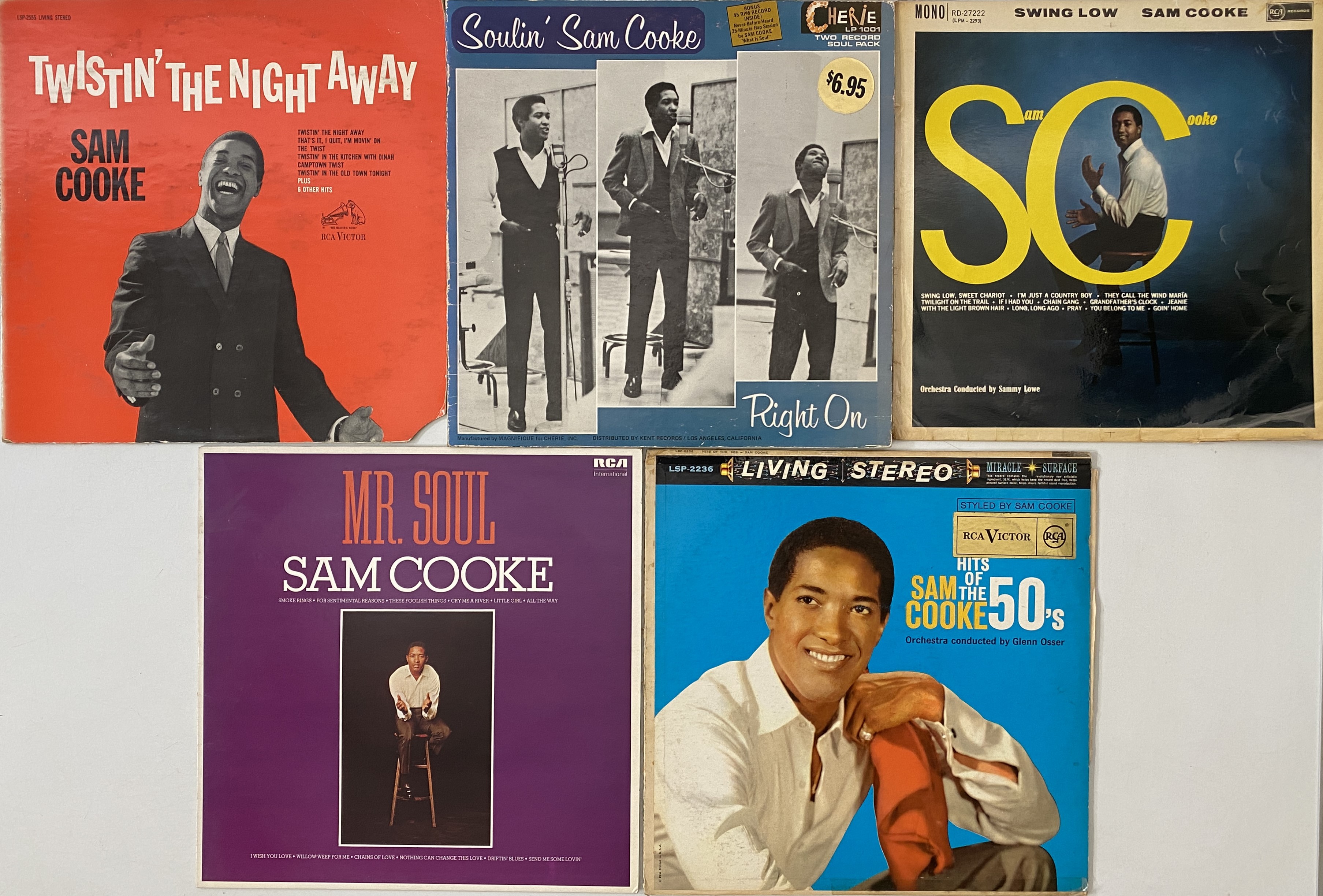 Lot 532 - SAM COOKE - LP COLLECTION
