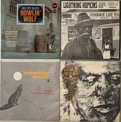 Lot 533 - HOWLIN' WOLF/LIGHTNIN' HOPKINS - LP COLLECTION