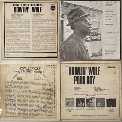 Lot 533 - HOWLIN' WOLF/LIGHTNIN' HOPKINS - LP COLLECTION