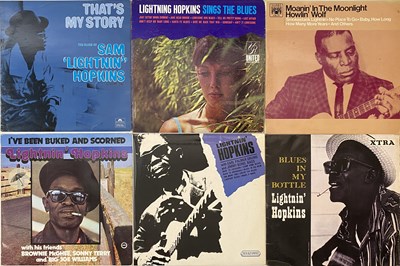 Lot 533 - HOWLIN' WOLF/LIGHTNIN' HOPKINS - LP COLLECTION