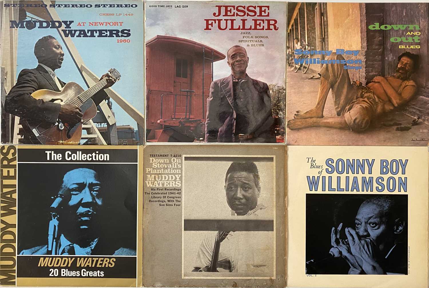 Bulex R&b Lot 534 - BLUES/R&B ICONS! LP COLLECTION (MANY