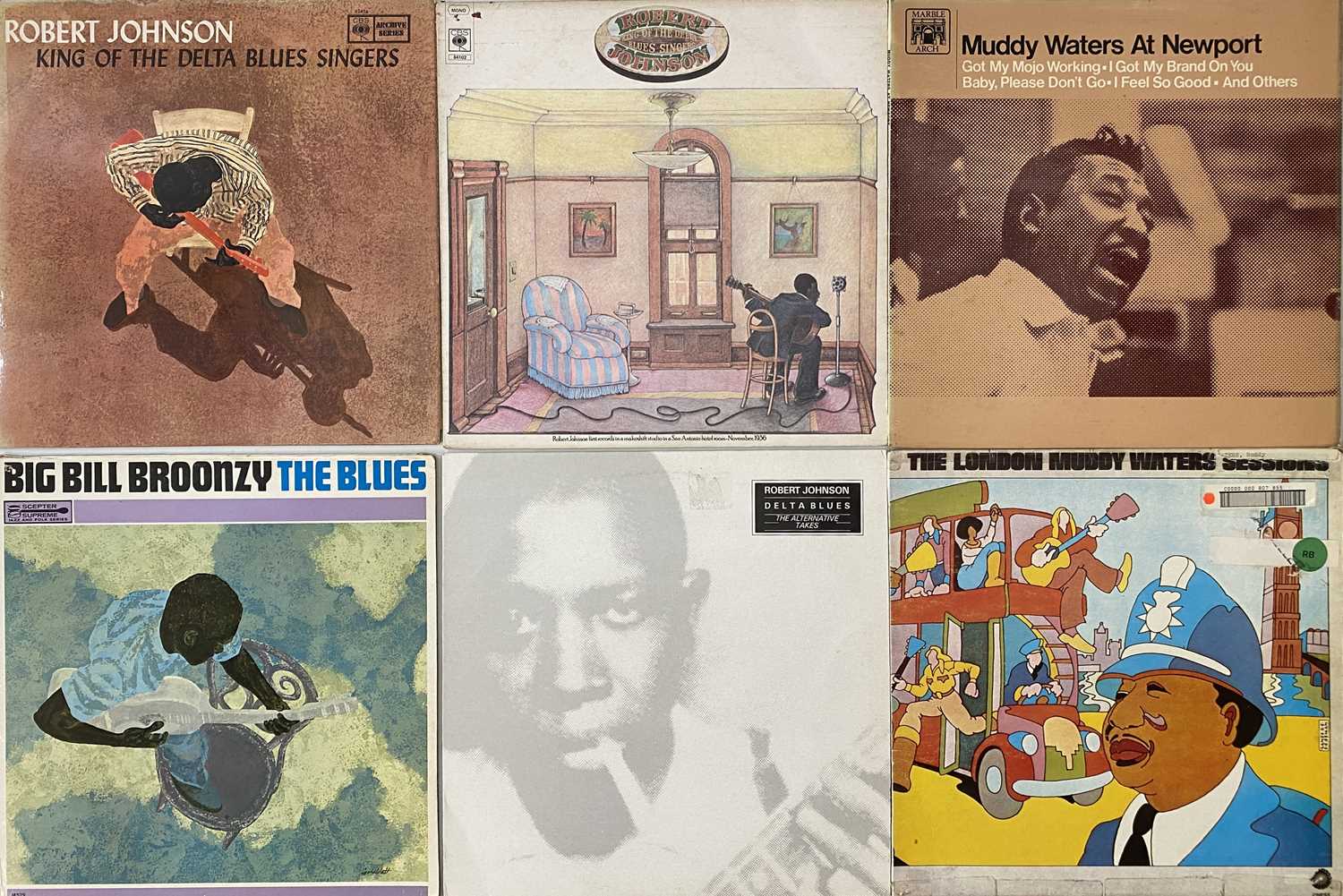 Lot 534 - BLUES/R&B ICONS! LP COLLECTION (MANY