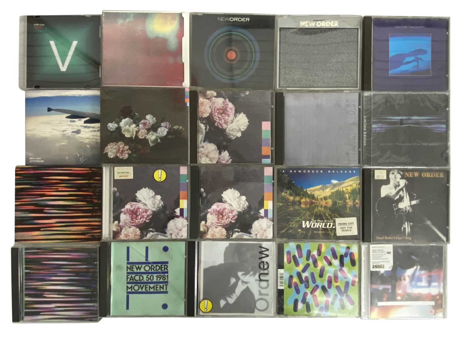 Lot 165 - NEW ORDER CD COLLECTION