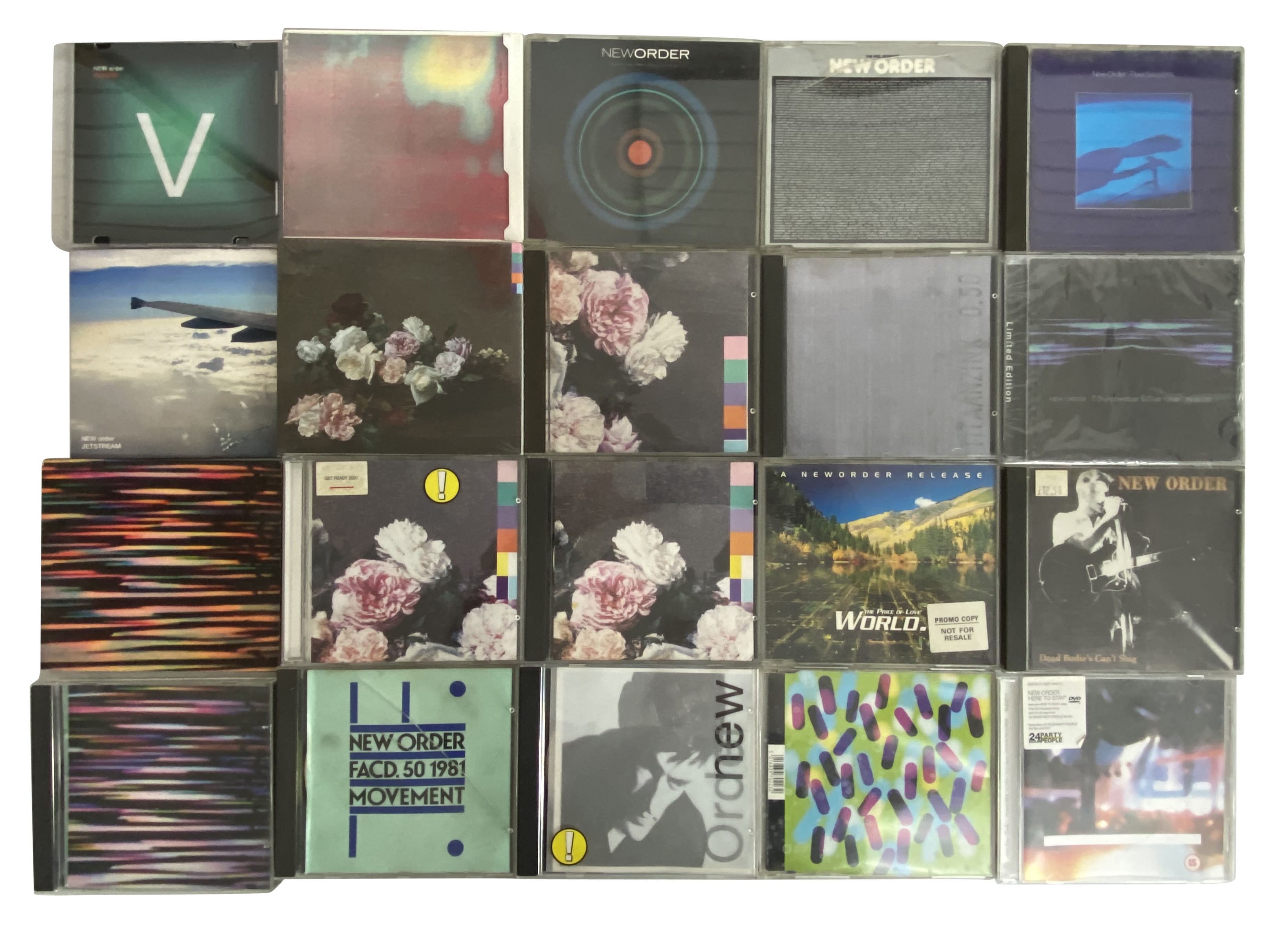 Lot 165 NEW ORDER CD COLLECTION lot-165-new-order-cd-collection