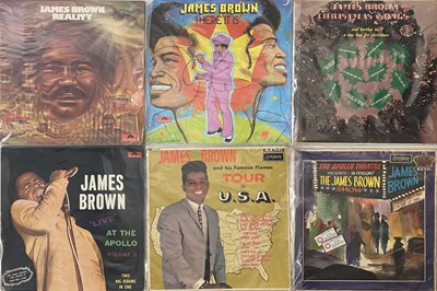 Lot 528 - JAMES BROWN & RELATED - LP COLLECTION