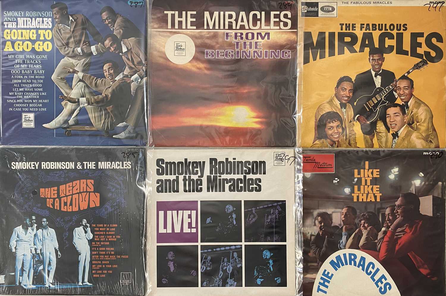 Lot 527 - SMOKEY ROBINSON / MIRACLES - LP COLLECTION