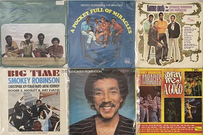 Lot 527 - SMOKEY ROBINSON / MIRACLES - LP COLLECTION