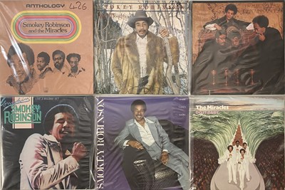 Lot 527 - SMOKEY ROBINSON / MIRACLES - LP COLLECTION
